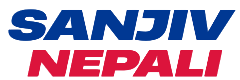 Sanjiv Nepali text logo
